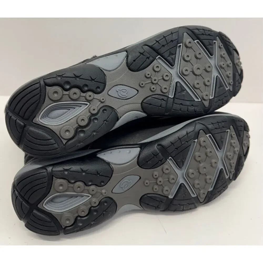 Easy Spirit Winter Boots Size 9.5 Black Removable Footbed Water Repellent‎ NEW